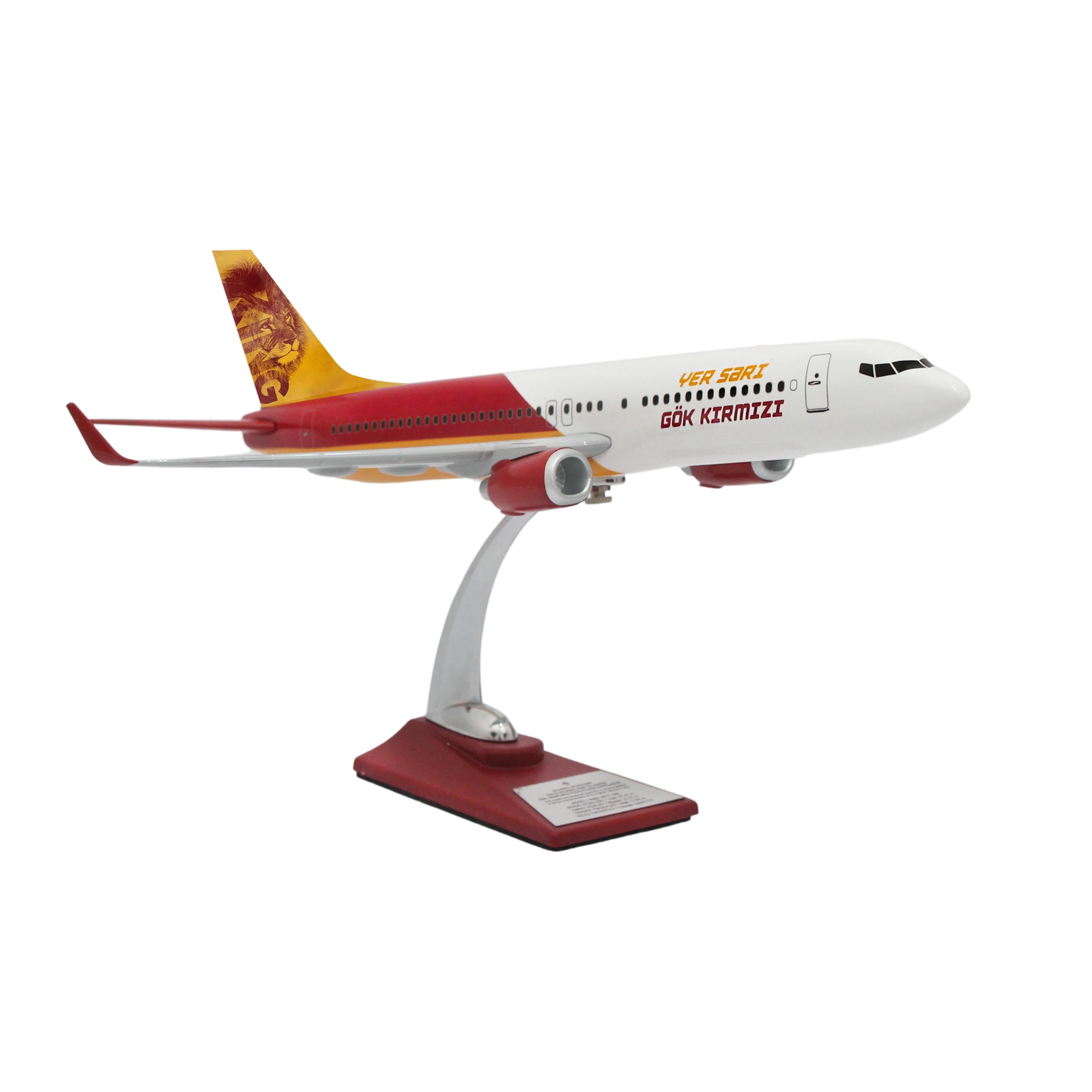 Zekupp Boeing 737-800 1/100 Ölçek Lion King Tasarımlı Maket Uçak