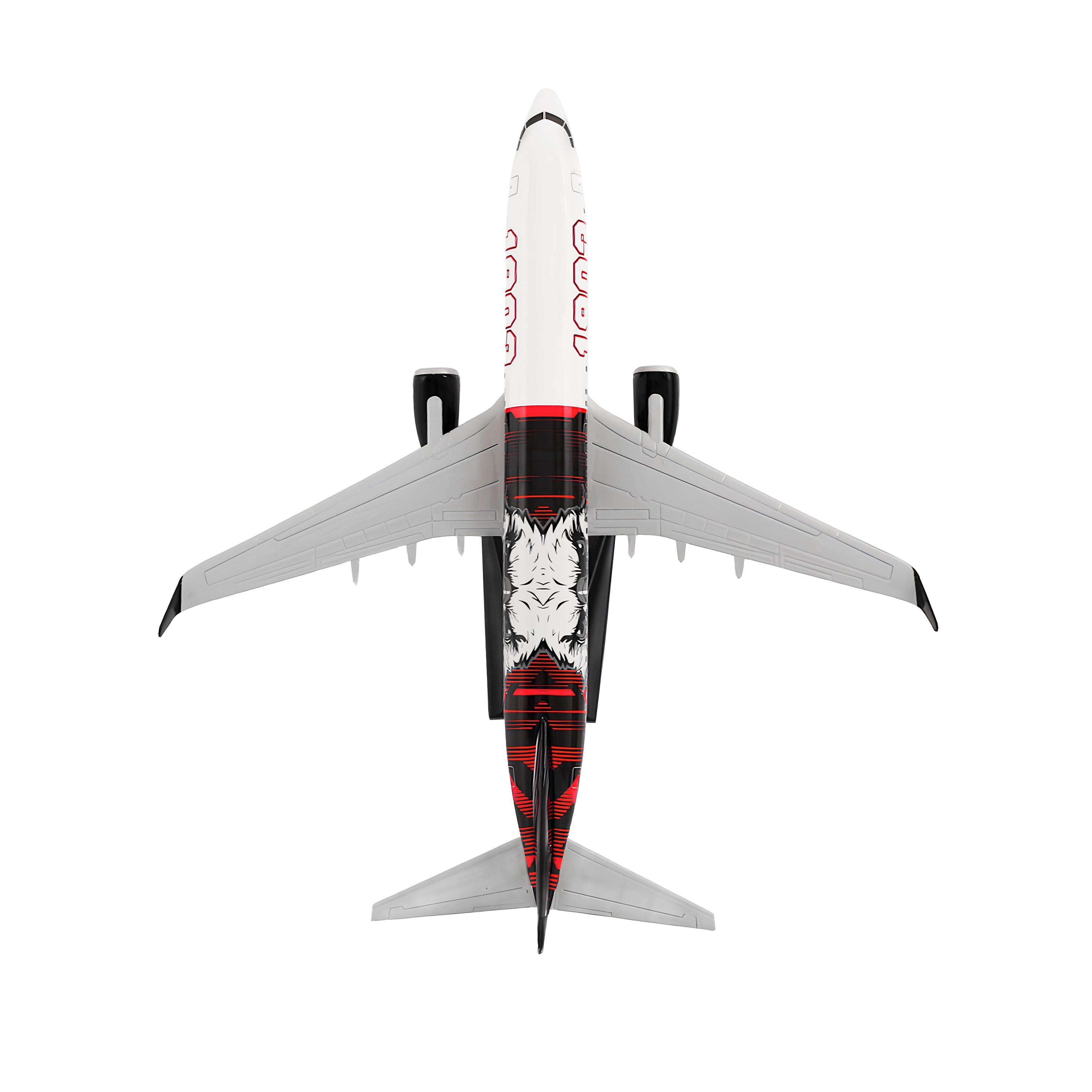 Zekupp Boeing 737-800 1/100 Ölçek Beşiktaş Lisanslı 1903 Beşiktaş Logolu Tasarım Maket Uçak