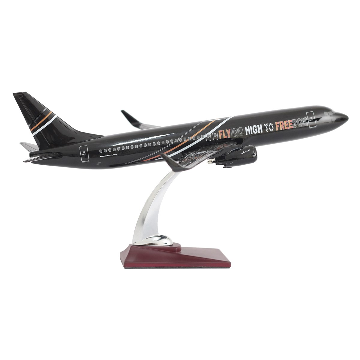 Zekupp Boeing 737-800 1/100 Ölçek FHTF 2 Sloganlı Model Uçak
