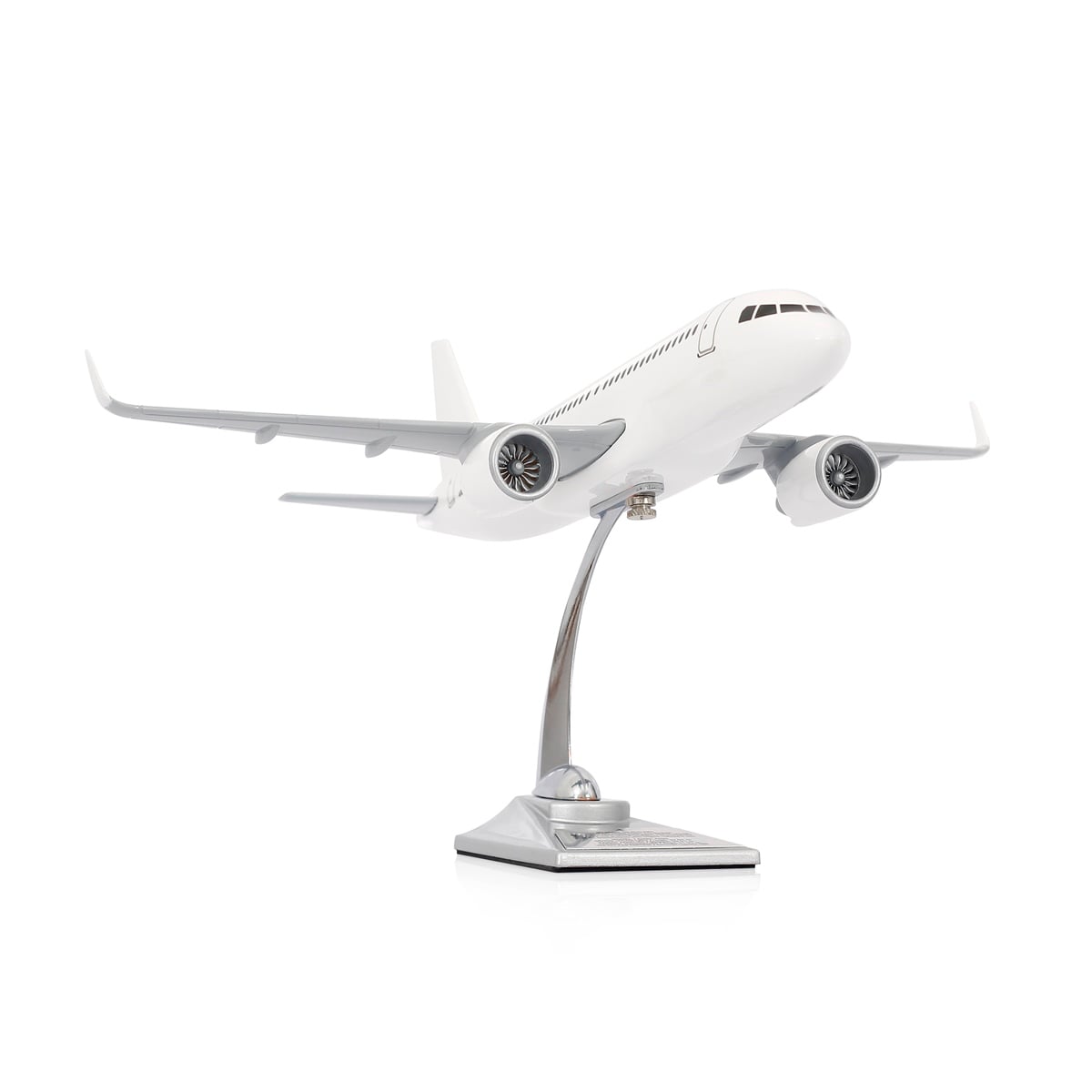 ZekUpp - Maket Uçak, Airbus A320 -200 1/100 - Beyaz ÖZEL TASARIM Model Uçak