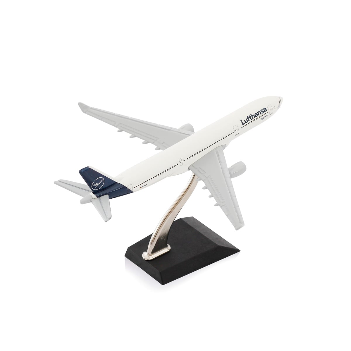 Zekupp - Maket Uçak - Airbus A330-300 1/400 Metal Gövde - LUFTHANSA Tasarım Model Uçak