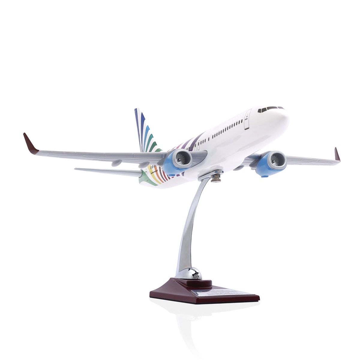 Zekupp - Maket Uçak - Boeing 737-800 1/100 - RENKLİ ÖZEL TASARIM Model Uçak