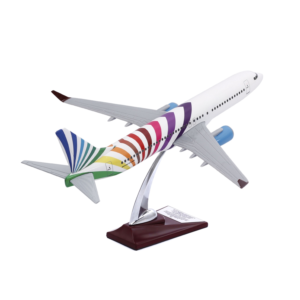 Zekupp - Maket Uçak - Boeing 737-800 1/100 - RENKLİ ÖZEL TASARIM Model Uçak