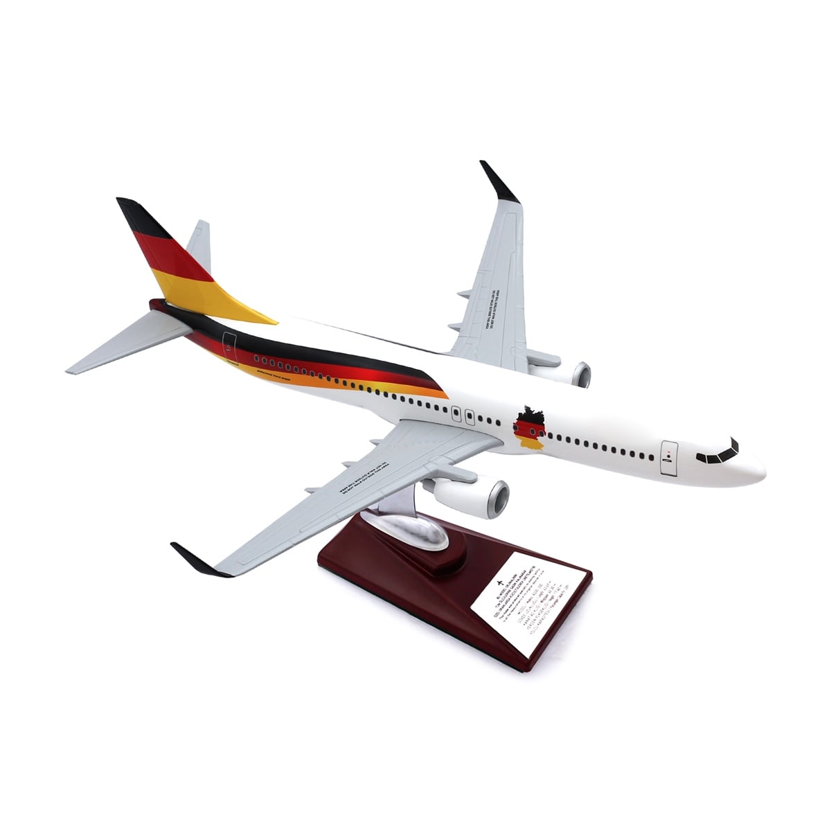 Zekupp - Maket Uçak - Boeing 737-800 1/100 - ALMANYA ÖZEL TASARIM Model Uçak