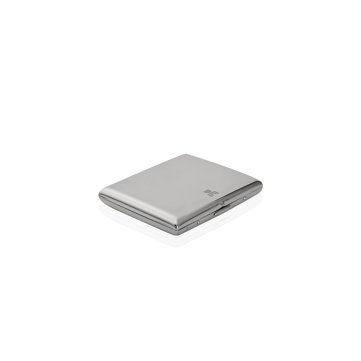 Zekupp Mermi Çakmak ve Metal Sigara Tabakası Sandık Set Gümüş