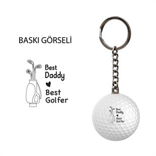 Zekupp Golf Topu El Yapımı Hediyelik Anahtarlık Best