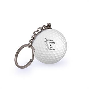 Zekupp Golf Topu El Yapımı Hediyelik Anahtarlık Best