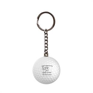 Zekupp Golf Topu El Yapımı Hediyelik Anahtarlık Lover