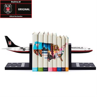 Zekupp Boeing 737-800 1/100 Ölçek Beşiktaş Lisanslı Klasik Tasarım Nostalji Kitap Desteği 