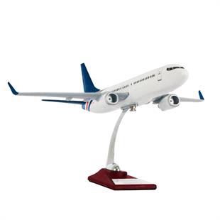 Zekupp Boeing 737-800 1/100 Ölçek Turuncu Lacivert Detaylı Maket Uçak