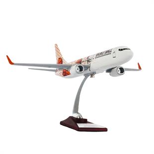 Zekupp Boeing 737-800 1/100 Ölçek Basketbol Temalı Maket Uçak