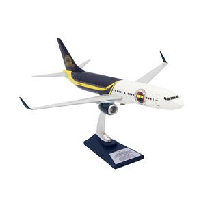 Zekupp Boeing 737-800 1/100 Ölçek Fenerbahçe Lisanslı Tasarım Maket Uçak