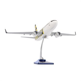 Zekupp Boeing 737-800 1/100 Ölçek Fenerbahçe Lisanslı Çubuklu Tasarım Maket Uçak
