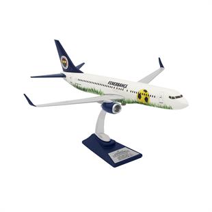 Zekupp Boeing 737-800 1/100 Ölçek Fenerbahçe Lisanslı Stadyum Tasarım Maket Uçak
