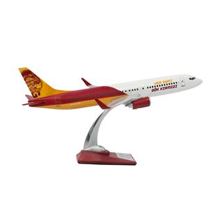 Zekupp Boeing 737-800 1/100 Ölçek Lion King Tasarımlı Maket Uçak