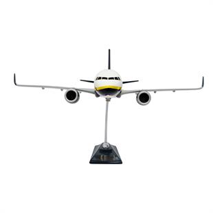 Zekupp Airbus 320-200 1/60 Ölçek Fenerbahçe Lisanslı 1907 Klasik Tasarım Keman Boy Maket Uçak  