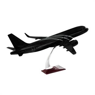 Zekupp Airbus 320-200 1/60 Ölçek Çizgili  Tasarım Keman Boy Maket Uçak