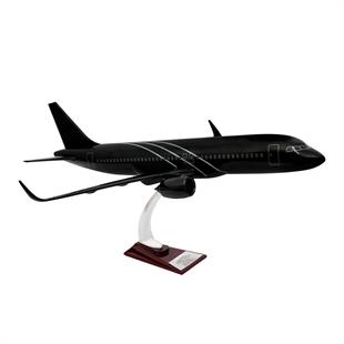 Zekupp Airbus 320-200 1/60 Ölçek Çizgili  Tasarım Keman Boy Maket Uçak