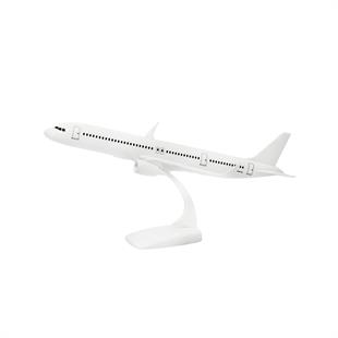 Zekupp Airbus A321 1/200 Ölçek  Beyaz Tasarım Plastik Maket Uçak