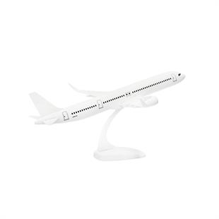 Zekupp Airbus A321 1/200 Ölçek  Beyaz Tasarım Plastik Maket Uçak