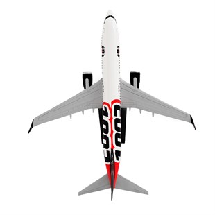 Zekupp Boeing 737-800 1/100 Ölçek Beşiktaş Lisanslı 1903 Logolu Maket Uçak