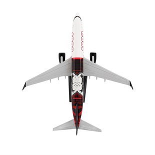 Zekupp Boeing 737-800 1/100 Ölçek Beşiktaş Lisanslı 1903 Beşiktaş Logolu Tasarım Maket Uçak