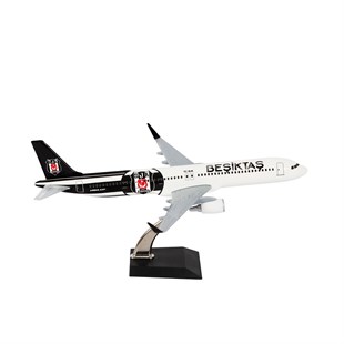Zekupp Airbus 321 1/200 Ölçek Beşiktaş Lisanslı  Logolu Maket Uçak