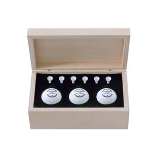 Zekupp Profesyonel 3 Top 6 Tee Ahşap Golf Seti