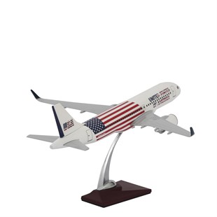 Zekupp Airbus A320-200 1/100 - ABD ÖZEL TASARIM Model Uçak