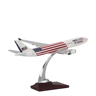 Zekupp Airbus A330-300 1/200 - ABD ÖZEL TASARIM Model Uçak