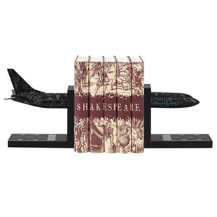 Zekupp Boeing 737-800 Siyah Uçak Kitap Desteği