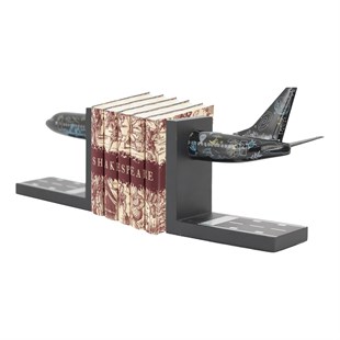 Zekupp Boeing 737-800 Siyah Uçak Kitap Desteği
