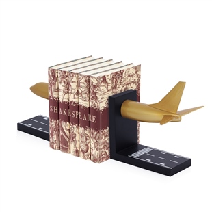 Zekupp Boeing 737-800 Altın Uçak Kitap Desteği