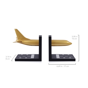 Zekupp Boeing 737-800 Altın Uçak Kitap Desteği