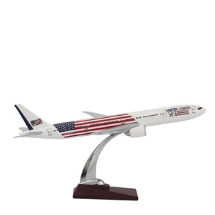 Zekupp Boeing 777-300 1/200 - ABD ÖZEL TASARIM Model Uçak