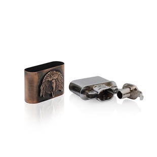 Zekupp Joker Çakmak - Zippo Kartal Başı Tasarımlı Çakmak