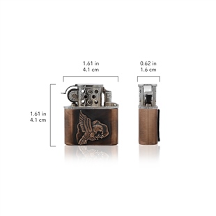 Zekupp Joker Çakmak - Zippo Kartal Tasarımlı Çakmak