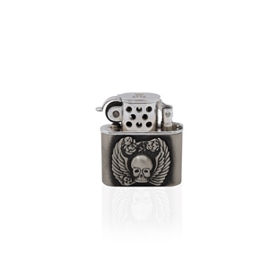 Zekupp Joker Çakmak - Zippo Kuru Kafa Tasarımlı Çakmak
