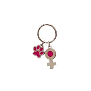 Zekupp Kedi Köpek Künye Tasma Aksesuarı DİŞİ M12