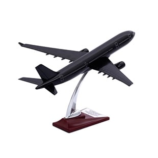Zekupp - Maket Uçak - Airbus A330-300 1/200 - SİYAH ÖZEL TASARIM Model Uçak