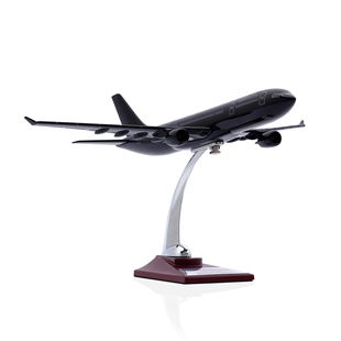 Zekupp - Maket Uçak - Airbus A330-300 1/200 - SİYAH ÖZEL TASARIM Model Uçak