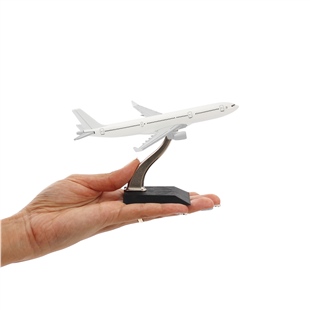 Zekupp - Maket Uçak - Airbus A330-300 1/400 Metal Gövde - BEYAZ ÖZEL TASARIM Model Uçak