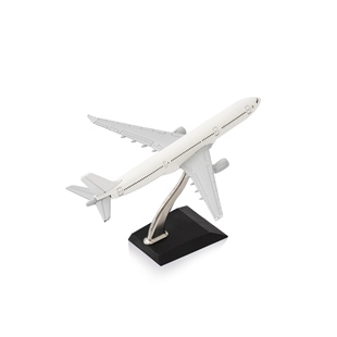 Zekupp - Maket Uçak - Airbus A330-300 1/400 Metal Gövde - BEYAZ ÖZEL TASARIM Model Uçak
