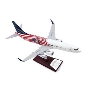 Zekupp - Maket Uçak - Boeing 737-800 1/100 - ABD ÖZEL TASARIM Model Uçak