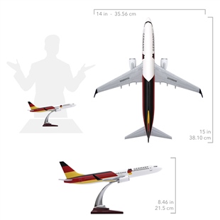 Zekupp - Maket Uçak - Boeing 737-800 1/100 - ALMANYA ÖZEL TASARIM Model Uçak