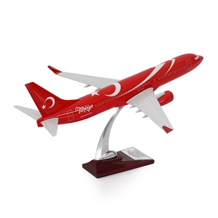 Zekupp - Maket Uçak - Boeing 737-800 1/100 - TÜRKİYE ÖZEL TASARIMLI  Model Uçak, Model C