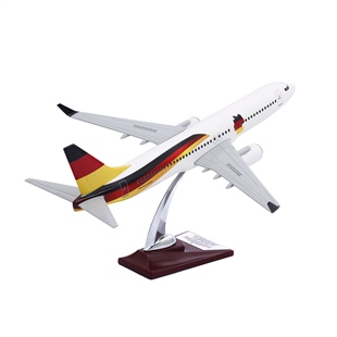 Zekupp - Maket Uçak - Boeing 737-800 1/100 - ALMANYA ÖZEL TASARIM Model Uçak