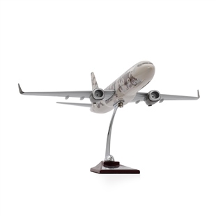 Zekupp - Maket Uçak - Boeing 737-800 1/100 - ASKERİ KAMUFLAJ ÖZEL TASARIM Model Uçak