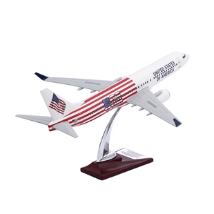 Zekupp - Maket Uçak - Boeing 737-800 1/100 - ABD ÖZEL TASARIM Model Uçak