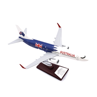 Zekupp - Maket Uçak - Boeing 737-800 1/100 - AVUSTRALYA ÖZEL TASARIM Model Uçak